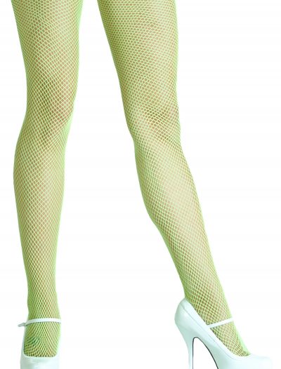 Neon Green Fishnet Tights buy now
