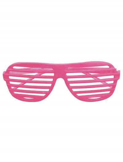 Neon Pink 80s Shades buy now