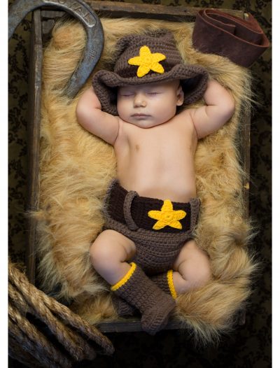 Newborn Cowboy Hat & Diaper Cover buy now