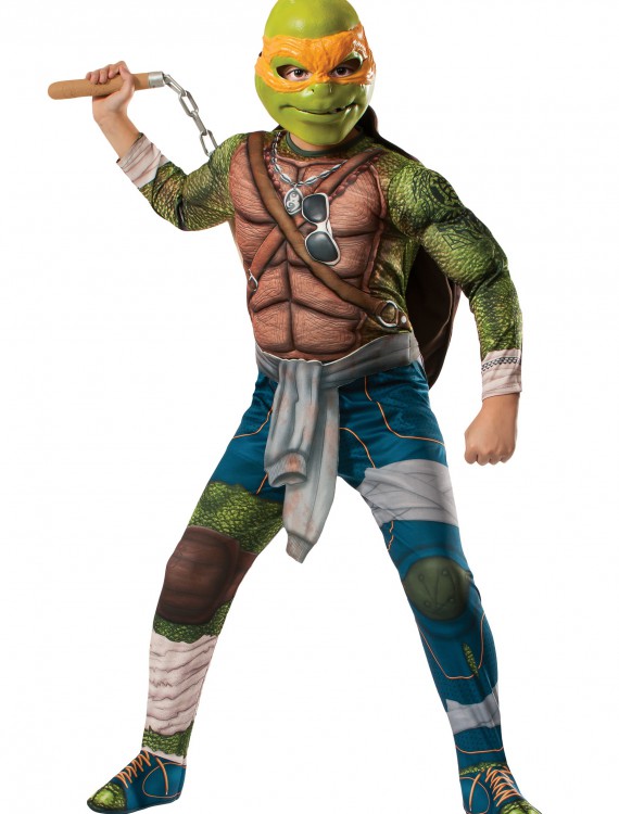 Ninja Turtle Movie Child Deluxe Michelangelo Costume buy now