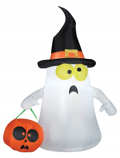 Outdoor Ghost with Witch Hat buy now