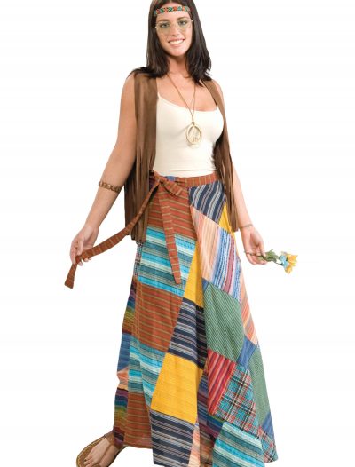Patchwork Wrap Skirt buy now