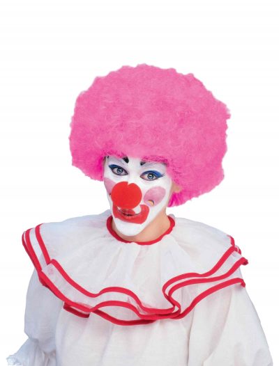 Pink Afro Clown Wig buy now