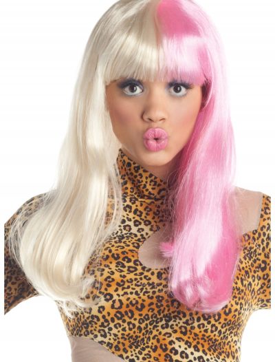 Pink and White Diva Wig buy now