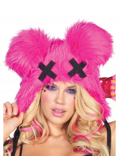 Pink Dead Mouse Furry Hood buy now