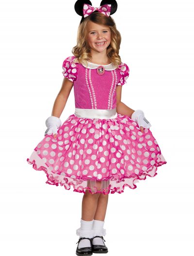 Girls Pink Minnie Tutu Prestige Costume buy now