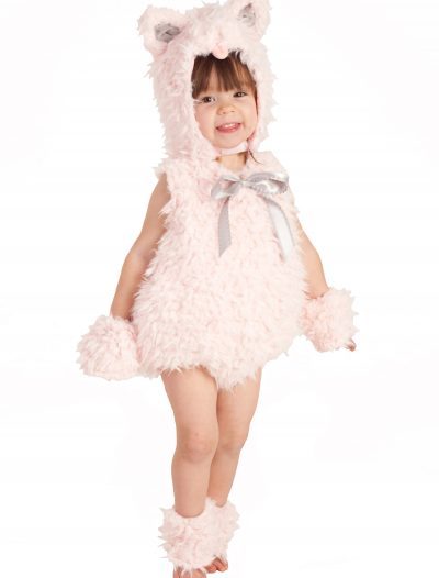 Pink Shaggy Kitty Costume buy now
