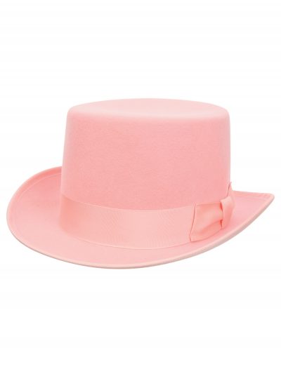 Pink Wool Top Hat buy now