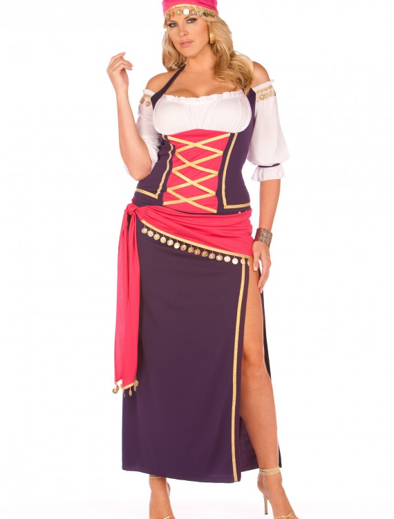 Plus Gypsy Maiden Costume buy now
