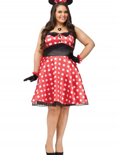 Plus Retro Miss Mouse Costume buy now