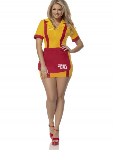 Plus Size 2 Broke Girls Waitress Costume buy now