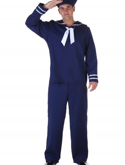 Plus Size Blue Sailor Costume buy now