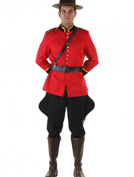 Plus Size Canadian Mountie Costume buy now