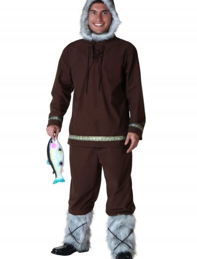 Plus Size Eskimo Boy Costume buy now