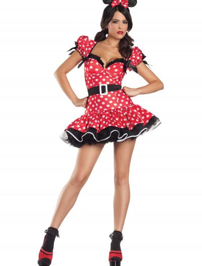 Plus Size Flirty Mouse Costume buy now