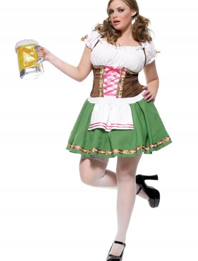 Plus Size German Beer Girl Costume buy now