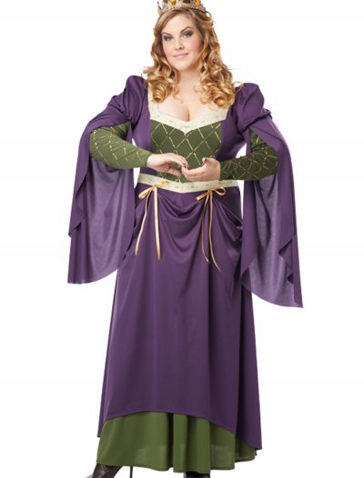 Plus Size Lady in Waiting Costume buy now