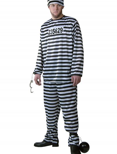 Plus Size Men's Prisoner Costume buy now