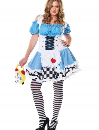 Plus Size Miss Wonderland Costume buy now