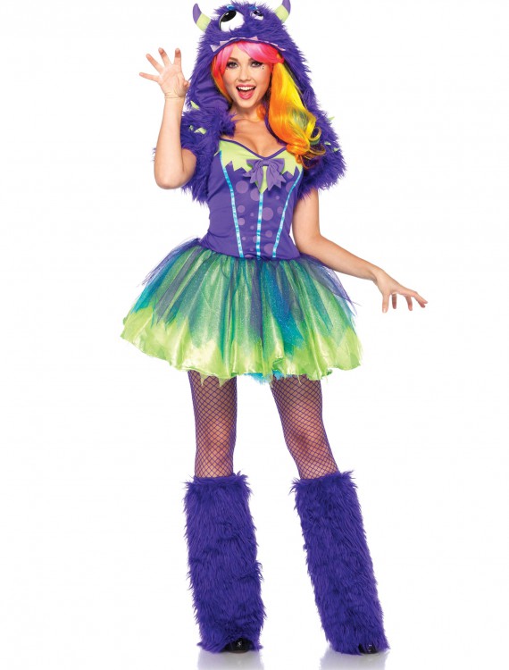 Plus Size Purple Posh Monster Costume buy now