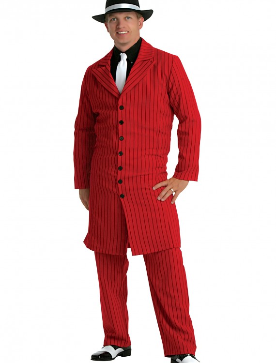 Plus Size Red Gangster Zoot Suit buy now