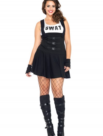 Plus Size Sultry SWAT Costume buy now