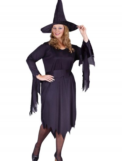 Plus Size Tattered Witch Costume buy now