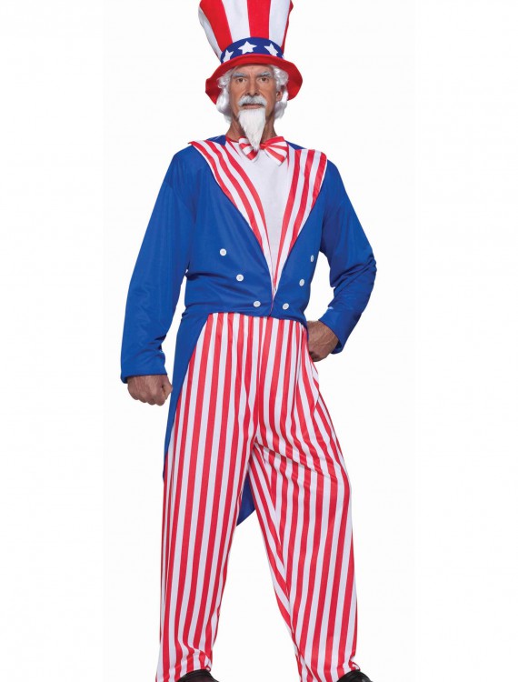 Plus Size Uncle Sam Costume buy now