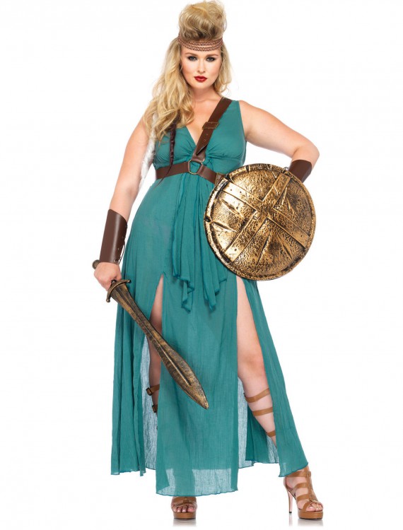 Plus Size Warrior Maiden Costume buy now