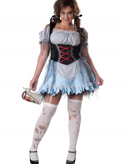 Plus Size Zombie Beer Maiden Costume buy now
