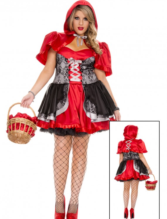 Plus Size Women's Fiery Lil' Red Costume buy now