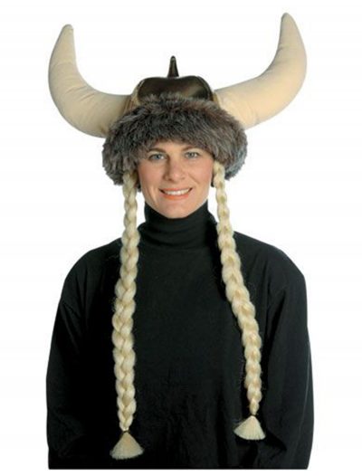 Plush Viking Hat w/Braids buy now