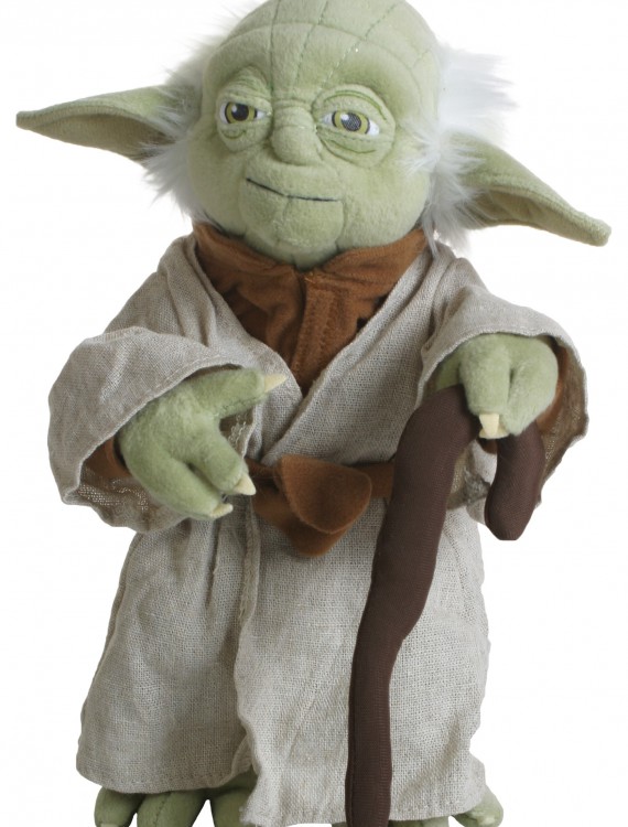 Poseable Plush Yoda Doll buy now