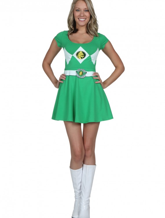 Power Rangers Green Ranger Skater Dress buy now