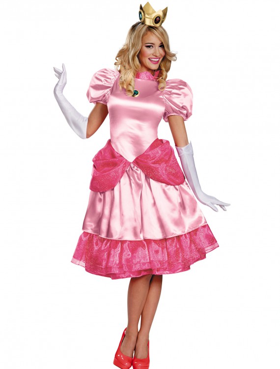Princess Peach Deluxe Adult Costume buy now