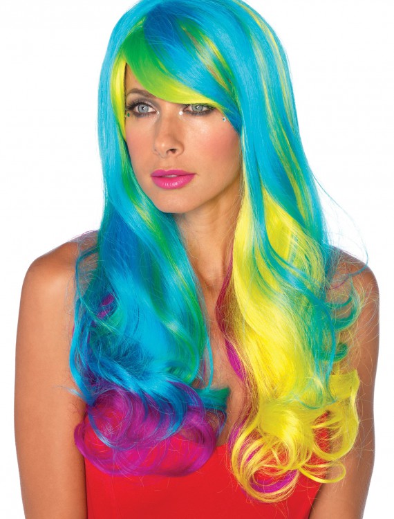 Prism Long Rainbow Wig buy now