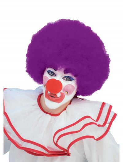 Purple Afro Clown Wig buy now