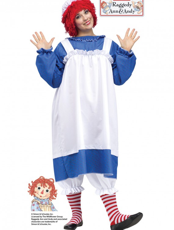 Raggedy Ann Adult Plus Size Costume buy now