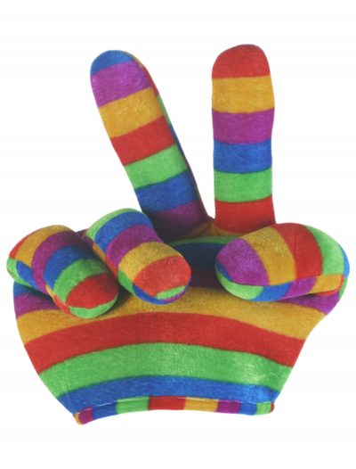 Rainbow Peace Sign Hat buy now