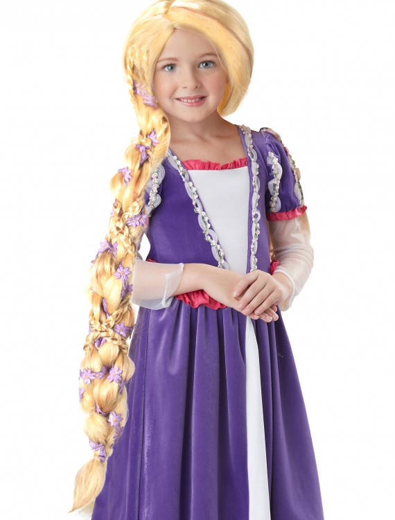 Rapunzel Wig with Flowers buy now