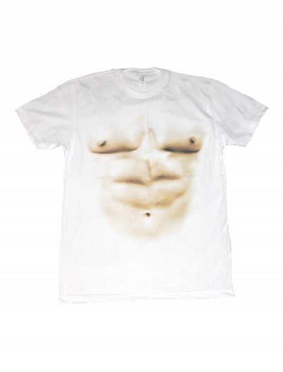 Realistic Muscle Chest Costume T-Shirt buy now