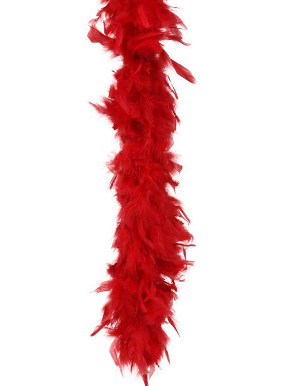 Red 80 Gram Feather Boa buy now