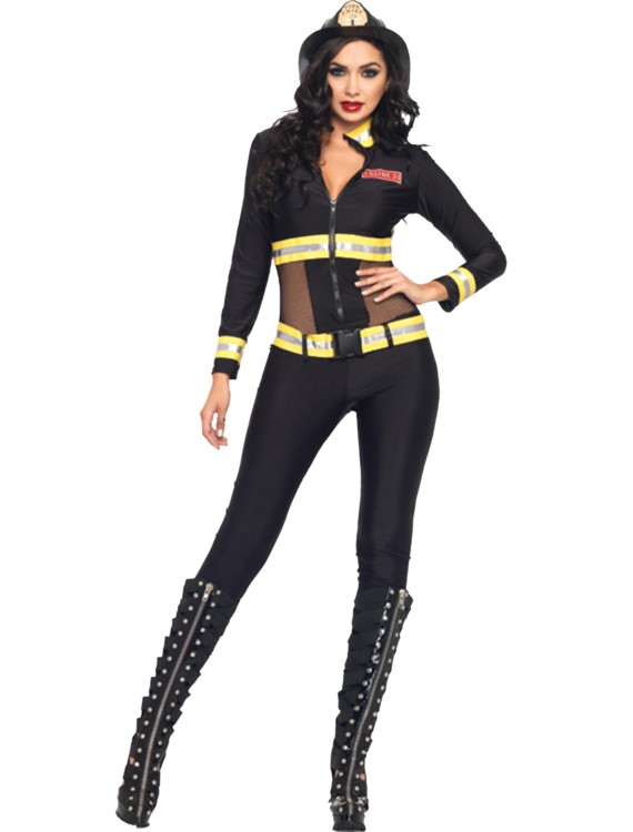 Red Blaze Firefighter Costume buy now
