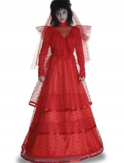 Red Gothic Wedding Dress Costume buy now