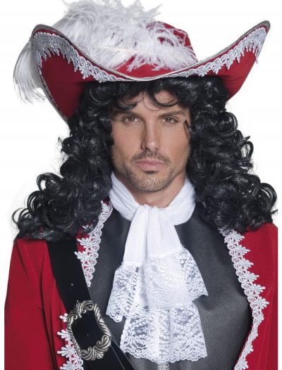 Red Pirate Hat w/ Feather buy now