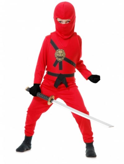 Red Toddler Ninja Costume buy now