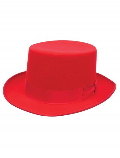 Red Wool Top Hat buy now