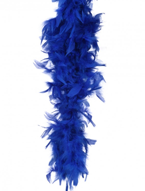 Royal Blue 80 Gram Feather Boa buy now