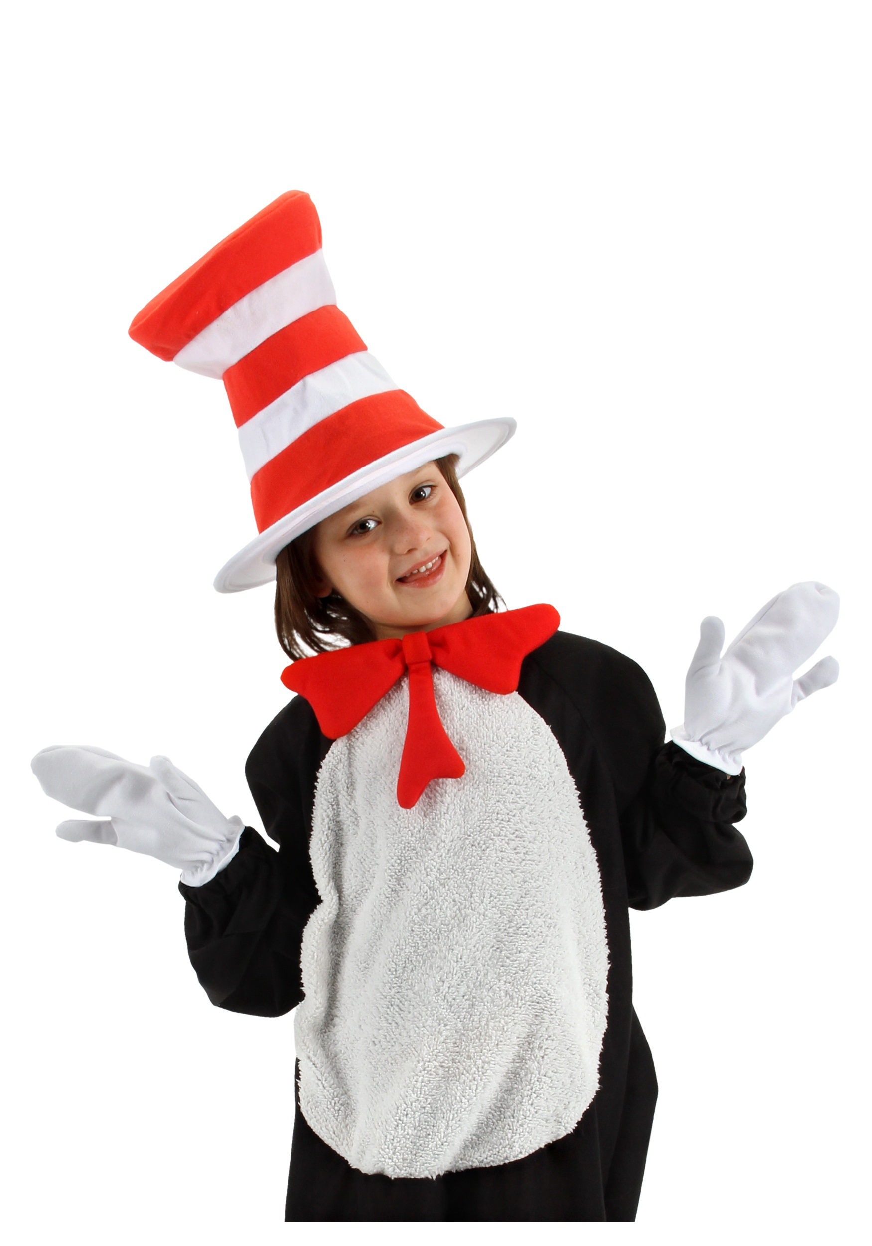 Seuss Kids Cat in the Hat Accessory Kit - Halloween Costumes.