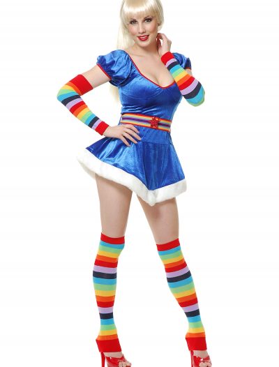 Sexy 80s Rainbow Vixen Costume buy now